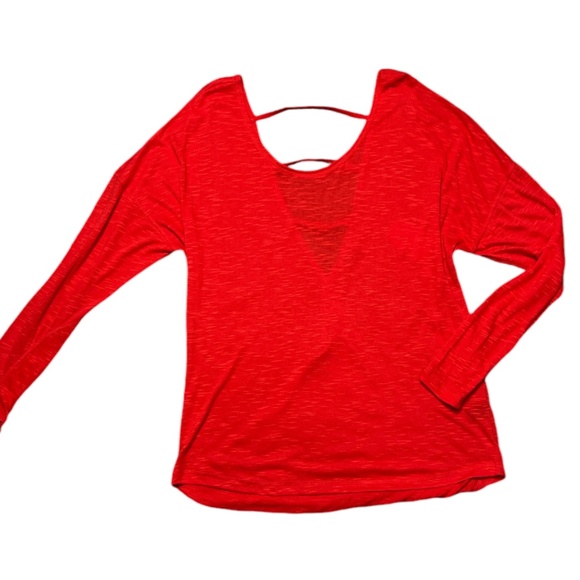 Women's Shirt W Cut Out Long sleeve Size L - Picture 3 of 9